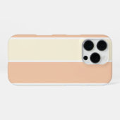 Soft Color Vertical Stripe Pattern Design iPhone Hoesje (Achterkant horizontaal)