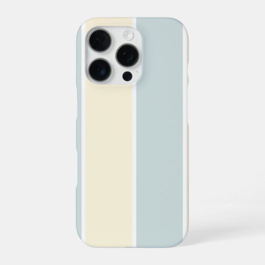 Soft Color Vertical Stripe Pattern Design iPhone Hoesje (Achterkant)