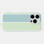 Soft Color Vertical Stripe Pattern Design iPhone Hoesje (Achterkant horizontaal)