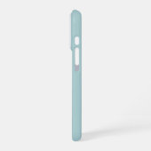 Soft Color Vertical Stripe Pattern Design iPhone Hoesje (Linkerkant)