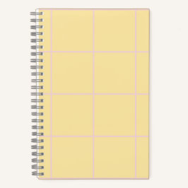 Soft Color Vertical Stripe Pattern Design Notitieboek