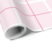 Soft Color Vertical Stripe Pattern Point Design Cadeaupapier (Rol Hoek)