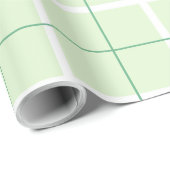 Soft Color Vertical Stripe Pattern Point Design Cadeaupapier (Rol Hoek)