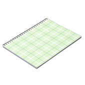 Soft Color Vertical Stripe Pattern Point Design Notitieboek (Linkerzijde)