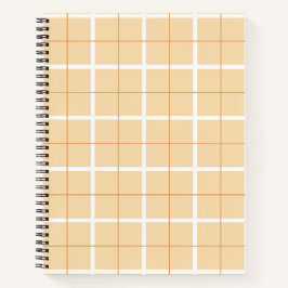 Soft Color Vertical Stripe Pattern Point Design Notitieboek