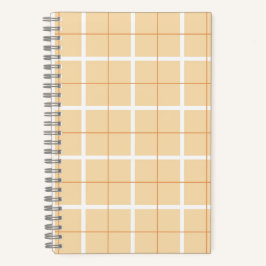 Soft Color Vertical Stripe Pattern Point Design Notitieboek