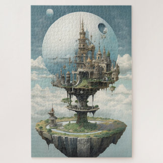 Soft colored Surreal Fantasy world Legpuzzel