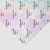 Soft Colorful Pink Marble Tissuepapier (Detail)