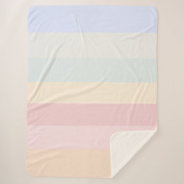 Soft Colors  Sherpa Deken