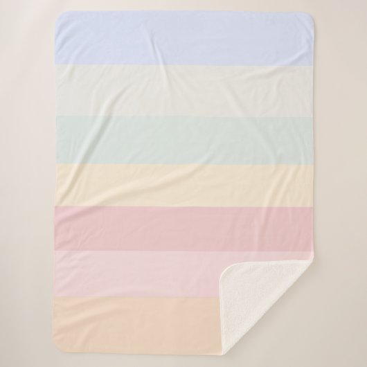 Soft Colors  Sherpa Deken (Voorkant)