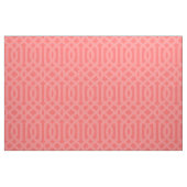 Soft Coral Trellis op grote schaal Stof (Yard (91,4 cm))