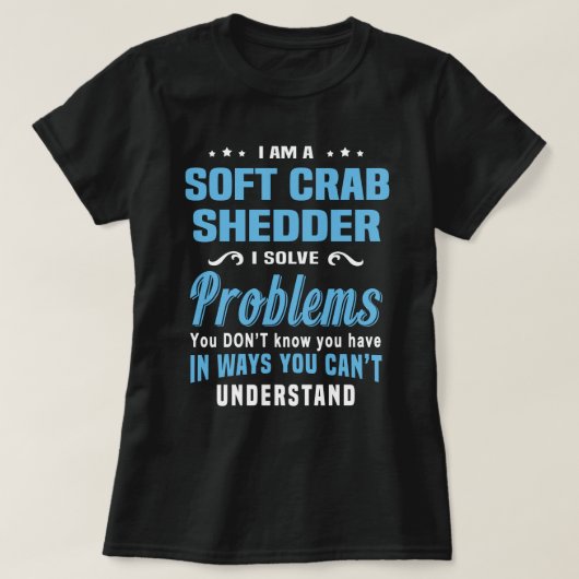 Soft Crab Shedder T-shirt (Design voorkant)