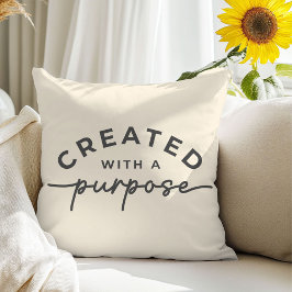 Soft Cream Christelijk quote Sierkussen