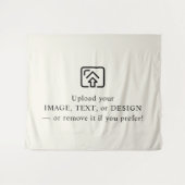 Soft Cream Tapestry – Make It Yours Today Wandkleed (Voorkant (horizontaal))