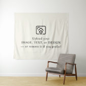 Soft Cream Tapestry – Make It Yours Today Wandkleed (In Situ (horizontaal))