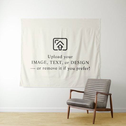Soft Cream Tapestry – Make It Yours Today Wandkleed (In Situ (horizontaal))