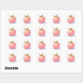 Soft Creative Art Vierkante Sticker (Vel)