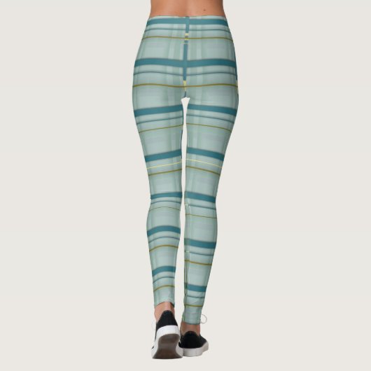 Soft Cutting Herbezocht Tartan 2 Leggings (Achterkant)