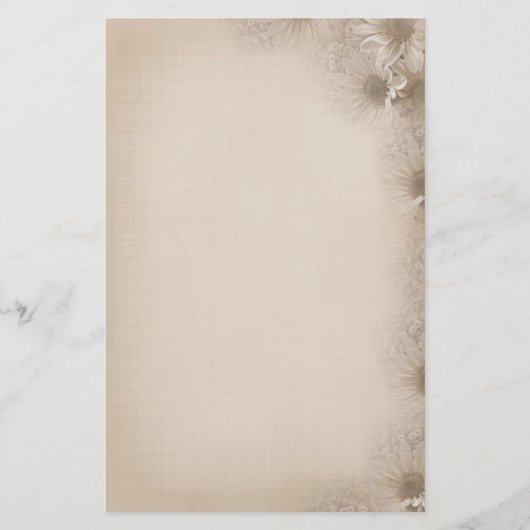 Soft Daisies Briefpapier (Voorkant)