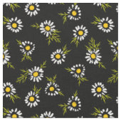 Soft Daisy Floral Pattern Stof (Close Up)