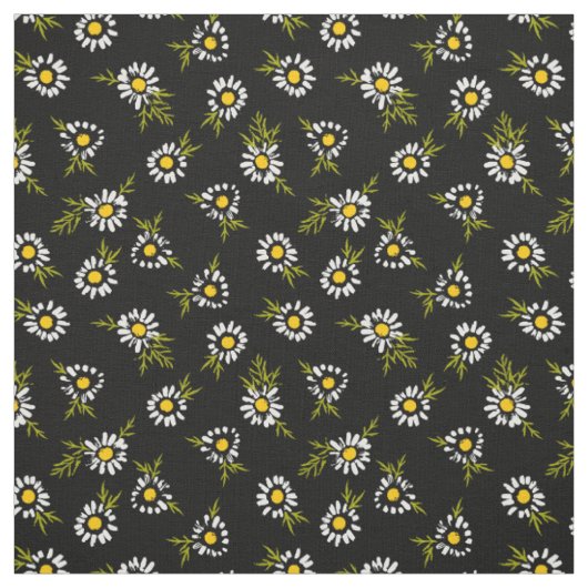 Soft Daisy Floral Pattern Stof (Swatch)