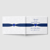 Soft Damask 45th Wedding Jubileum Guestbook Gastenboek (Volledig)