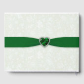 Soft Damask 55th Wedding Jubileum Guestbook Gastenboek (Achterkant)