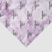 Soft Dark Purple Marble Tissuepapier (Detail)