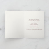 Soft Data | By the Numbers Mother's Day Folded Kaart (Binnen)