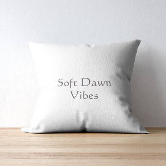 Soft Dawn Vibes Modern Minimalistisch  Kussen