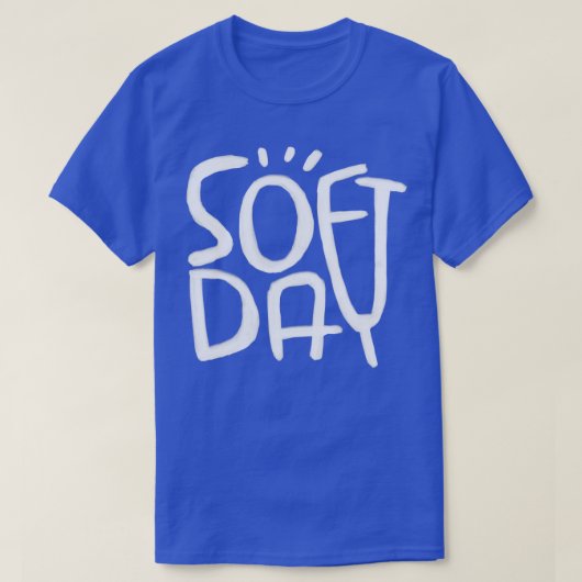 soft day, ierse uitdrukking t-shirt (Design voorkant)