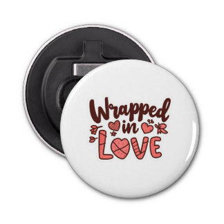 soft december magic - holiday button flesopener