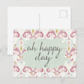 Soft Deco VI | Fijne dag Briefkaart (Voorkant / Achterkant)