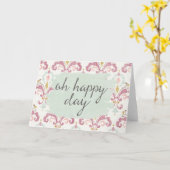 Soft Deco VI | Fijne dag Kaart (Gele Bloem)