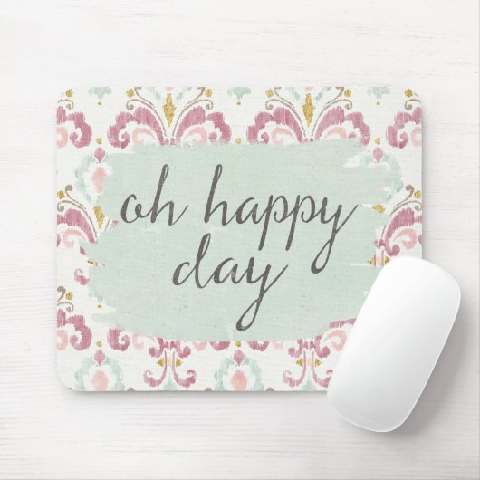 Soft Deco VI | Gelukkig Dag Muismat (Met muis)