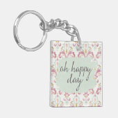 Soft Deco VI | Gelukkig Dag Sleutelhanger (Voorkant Links)