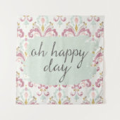 Soft Deco VI | Gelukkig Dag Wandkleed (Voorkant (horizontaal))