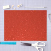 Soft Deep Red Glitter Print Tissuepapier (Craft)