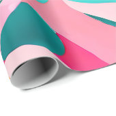 Soft Dreams: Abstracte pastelpatronen Cadeaupapier (Rol Hoek)