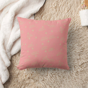 Soft Dusty Pink Gold Stars Sierkussen