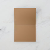 Soft Dusty Roos Roze Achtergrond – Huwelijk Bedankkaart (Binnen)