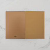 Soft Dusty Roos Roze Achtergrond – Huwelijk Folie Wenskaart (Buiten Laag)