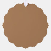 Soft Dusty Rose Pink Background – Wedding Ornament Kaart (Achterkant)