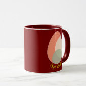 Soft Easter – Pastel Egg Illustration - caneca Mok (Voorkant rechts)