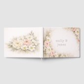 Soft Editorial Botanical Wedding Gastenboek (Volledig)