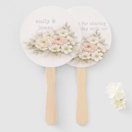 Soft Editorial Botanical Wedding Handwaaier