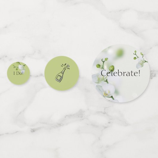 Soft Elegant Orchid Confetti (Achterkanten)