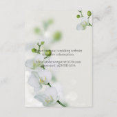 Soft Elegant Orchid Informatiekaartje (Achterkant)
