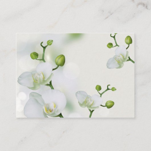 Soft Elegant Orchid Informatiekaartje (Achterkant)