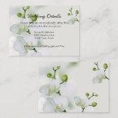 Soft Elegant Orchid Informatiekaartje (Voorkant / Achterkant)